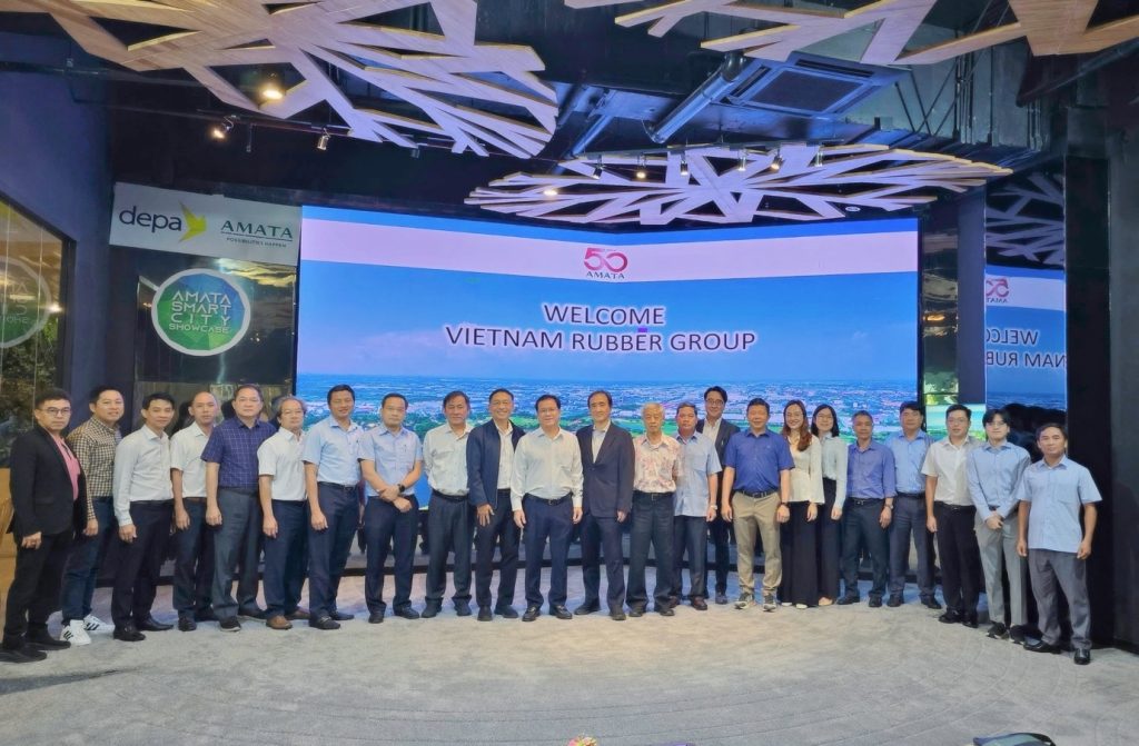 VRG tham quan mô hình phát triển khu công nghiệp xanh của Tập đoàn Amata tại Thái Lan